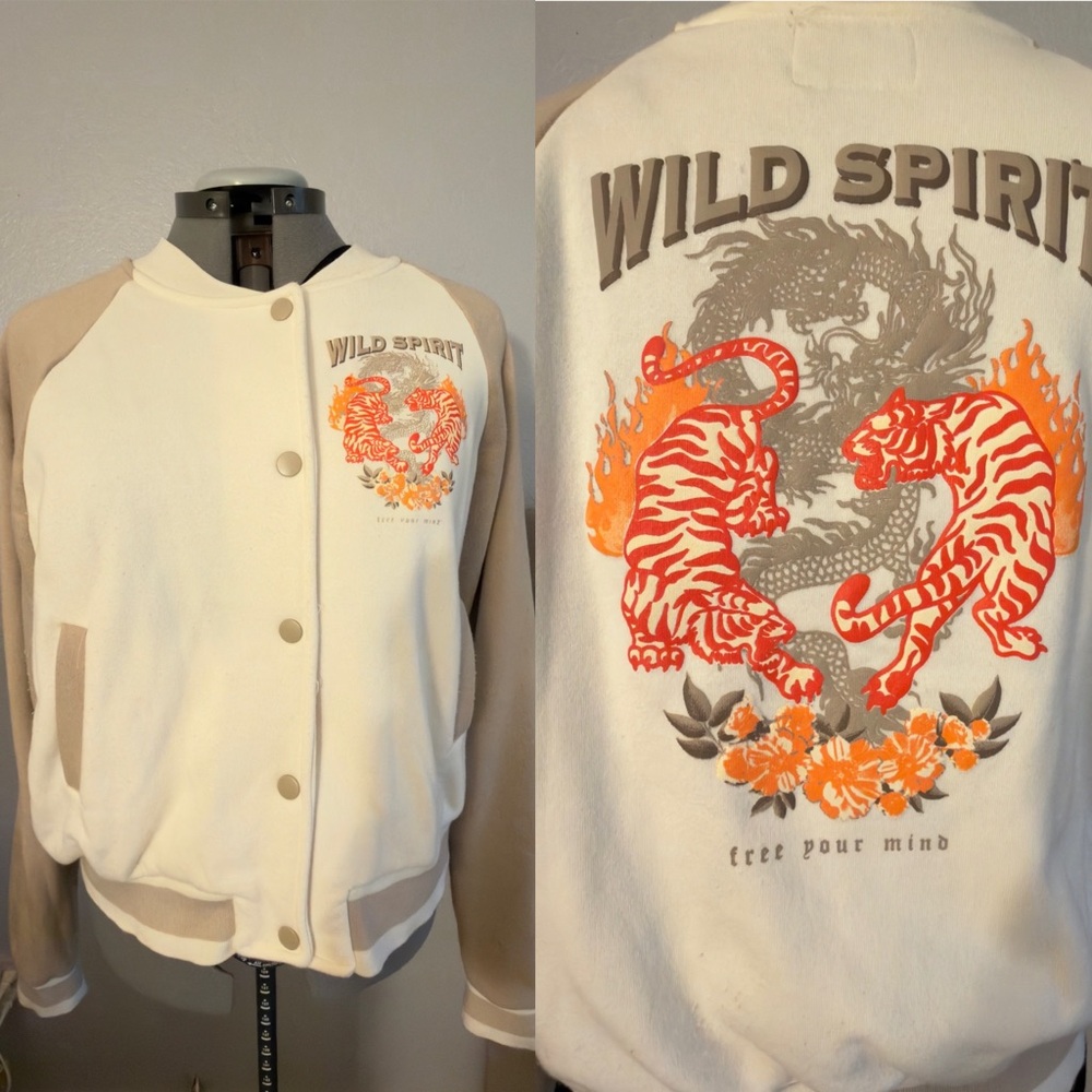 Rue21 Wild Spirit Varsity Jacket
